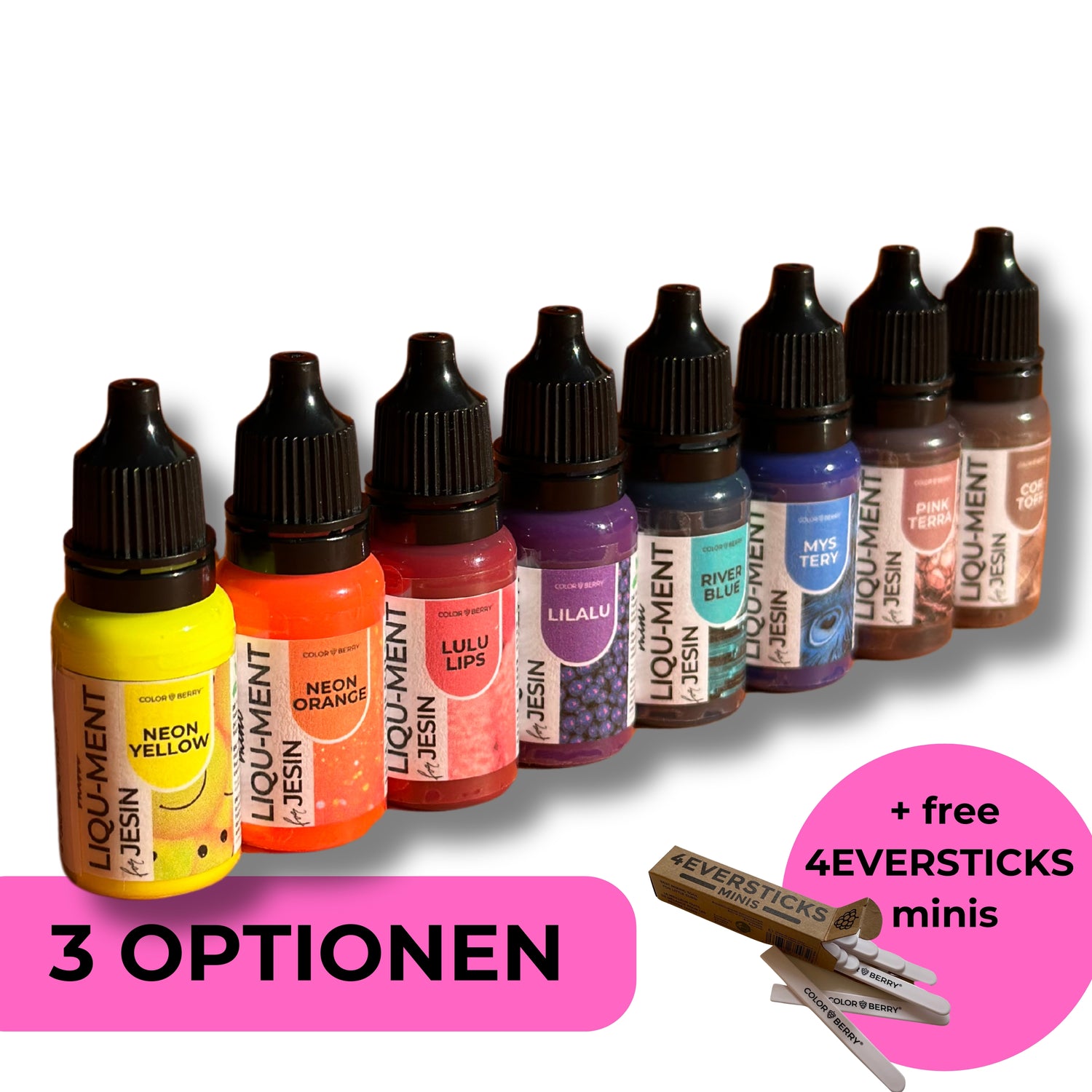 8 x 10 ml mini LIQU-MENTS