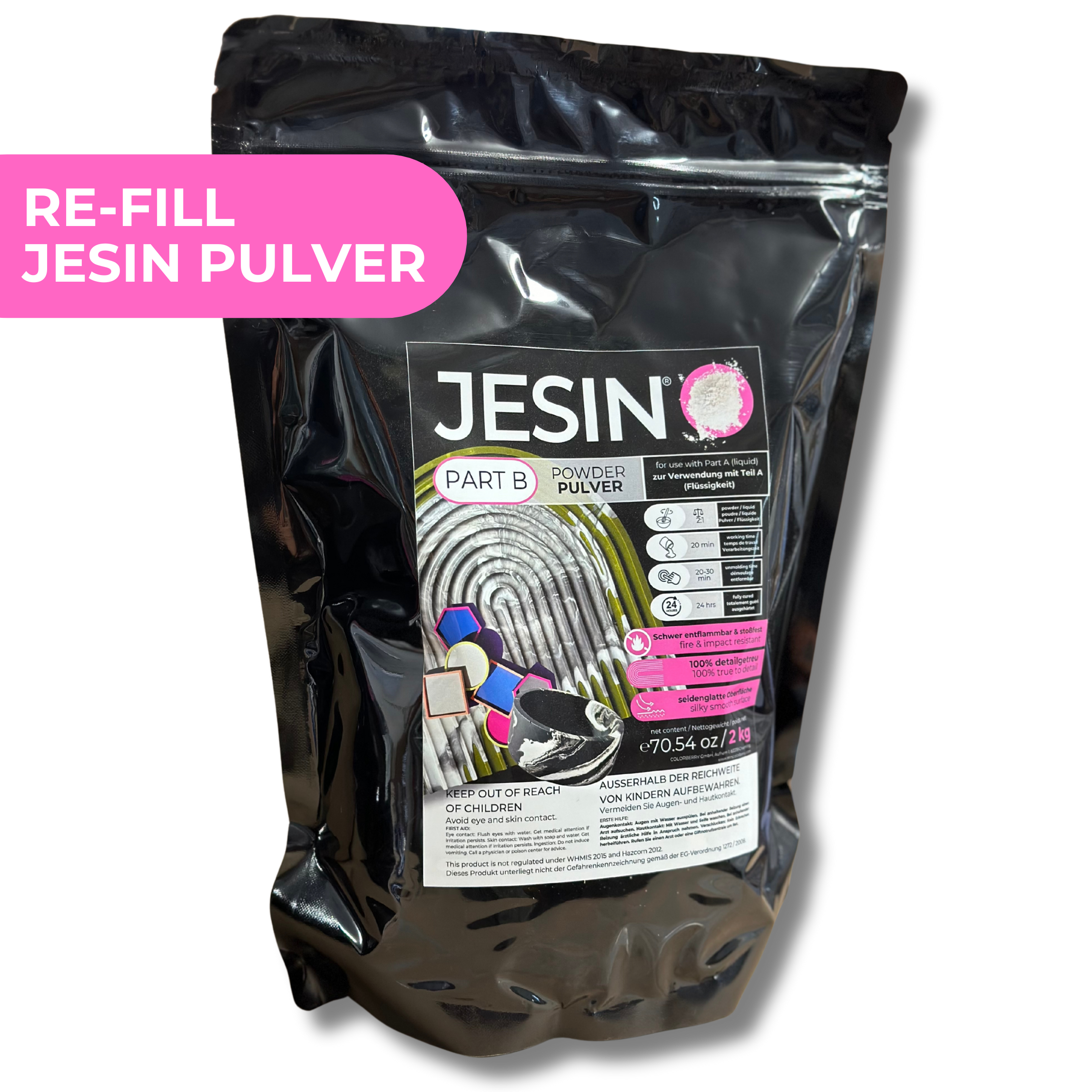 *re-fill* JESIN PULVER - PART B ( 2 kg )