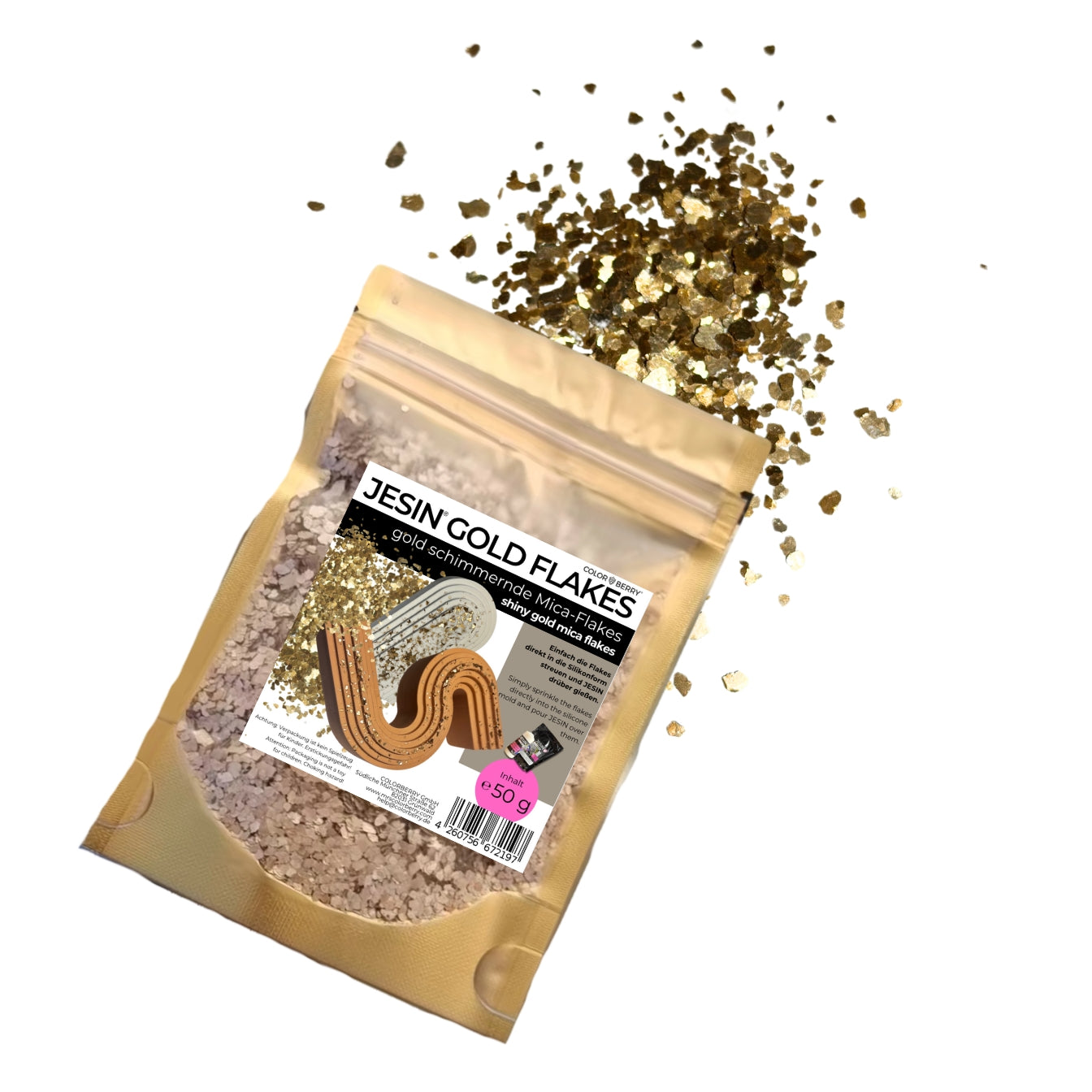 GOLD FLAKES for JESIN - 50 g