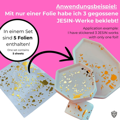 Terrazzo-Sticker  - 5 Stück