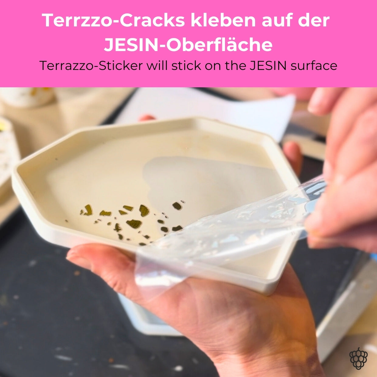 Terrazzo-Sticker  - 5 Stück