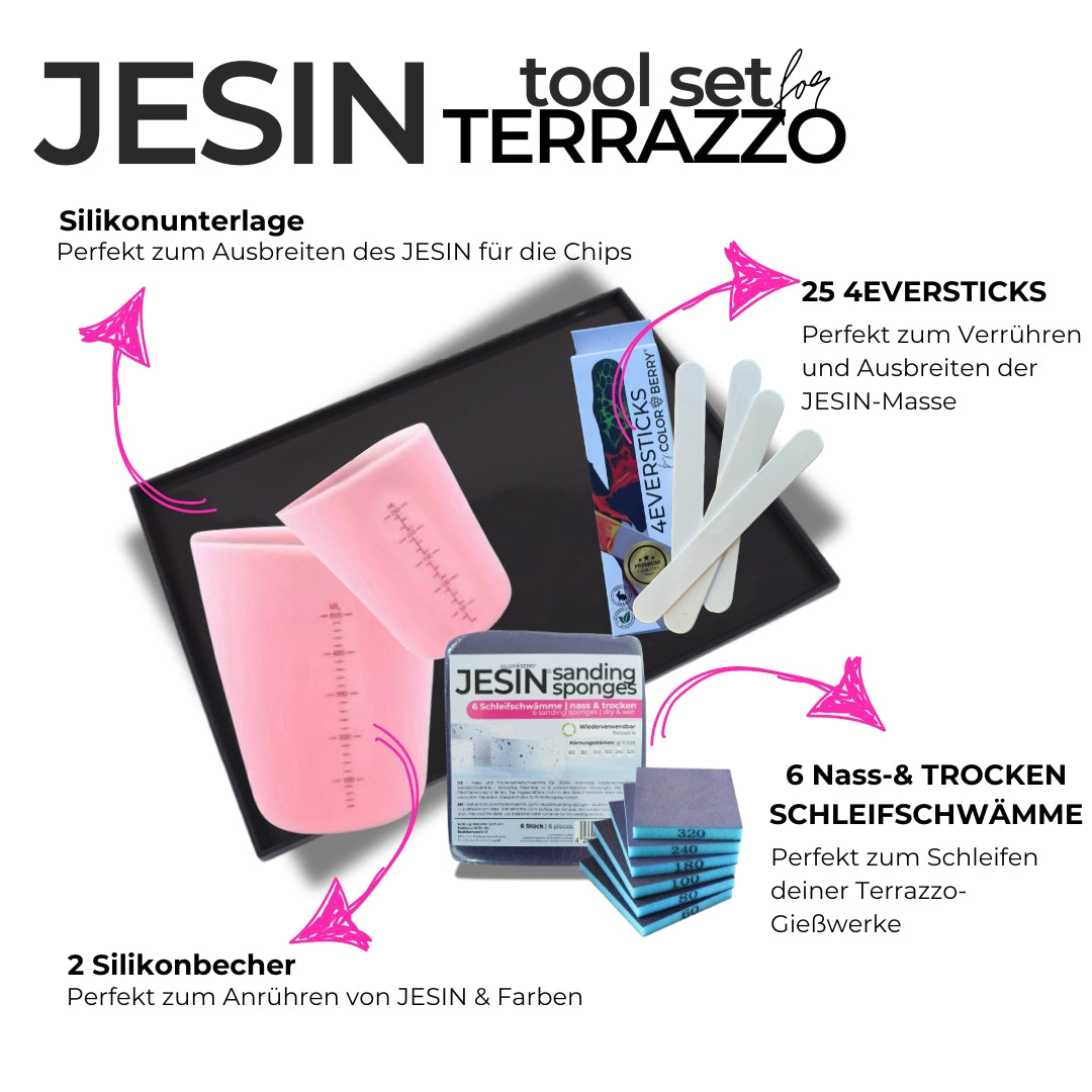 JESIN Terrazzo Tool Set