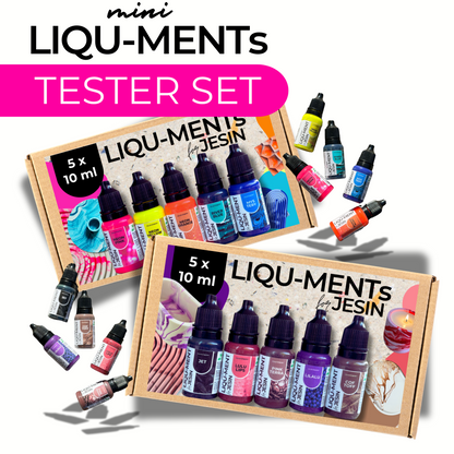 Mini LIQU-MENTs - TesterSets ( 5 x 10 ml)