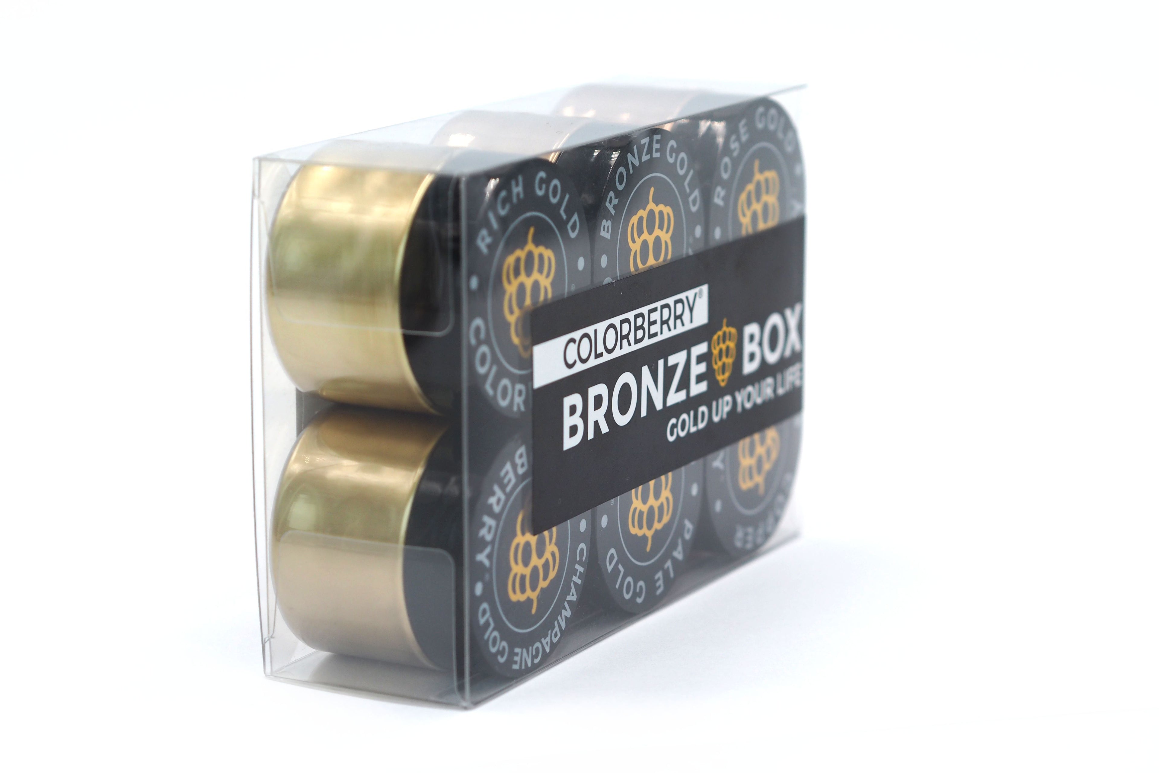 BRONZE BOX -  6 x 25gr metallic floating powder