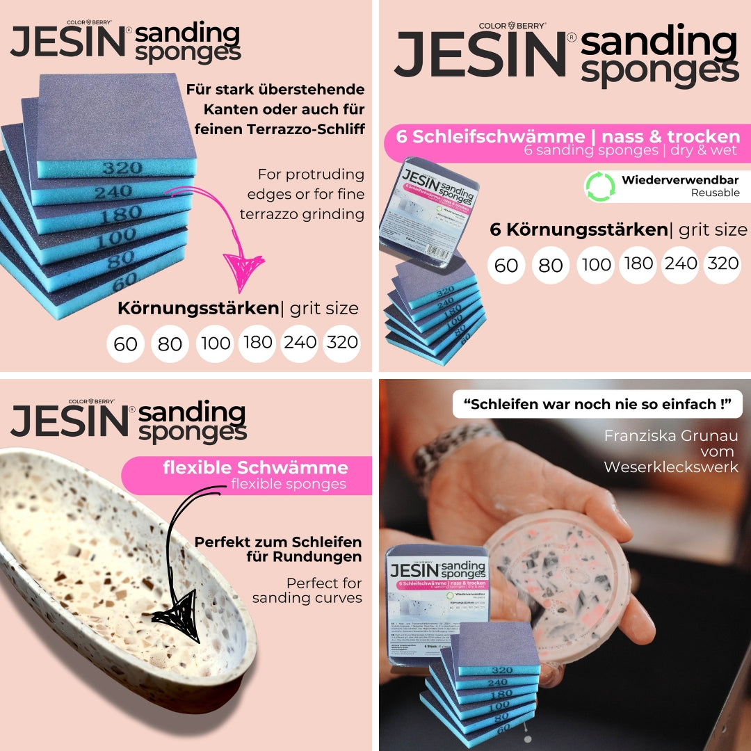 JESIN Terrazzo Tool Set