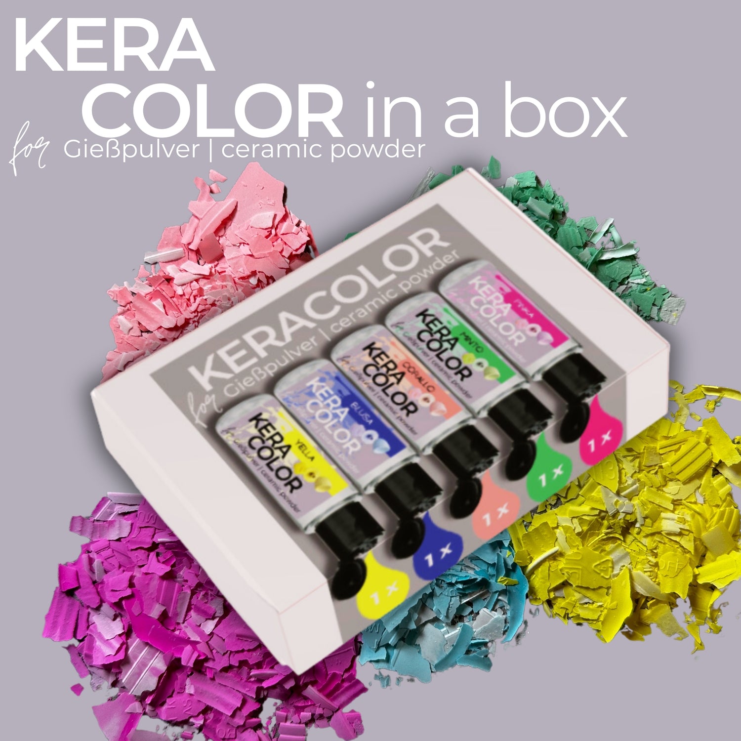 KERA COLORs SET (5x25ml)